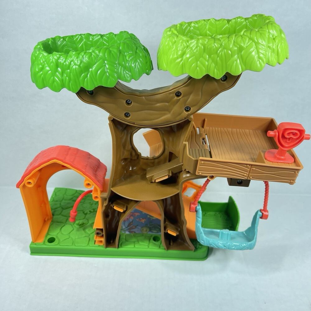 Fisher Price Little People Big Animal Zoo Treehouse Swing Pond Playset Only - Picture 5 of 5